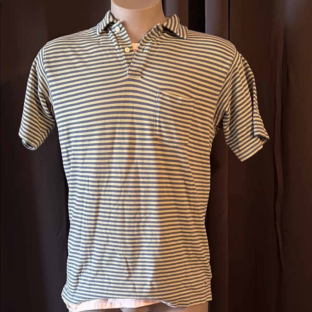Classic Striped Polo Shirt
